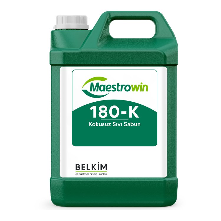 MAESTROWİN 180-K RENKSİZ KOKUSUZ SIVI EL SABUNU