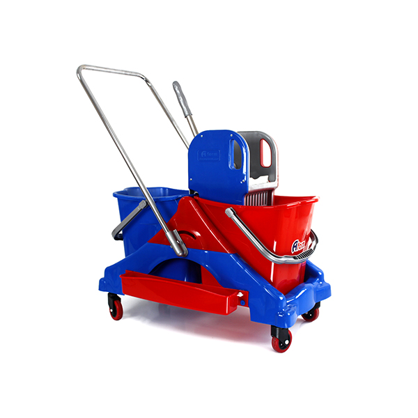 A FORM ÇİFT KOVALI TEMİZLİK ARABASI 