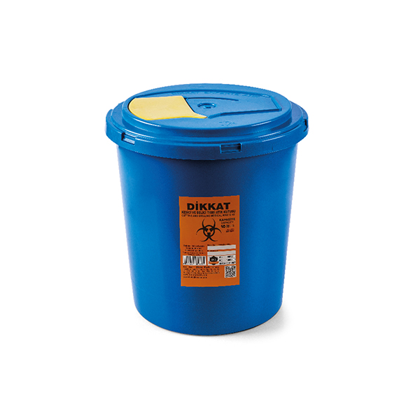 A FORM TIBBİ CAM ATIK KOVASI 10 LT 