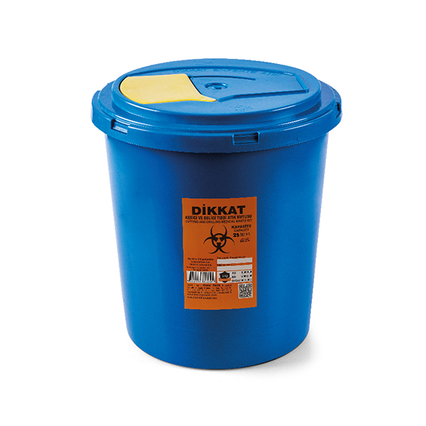 A FORM TIBBİ CAM ATIK KUTUSU 25 LT 