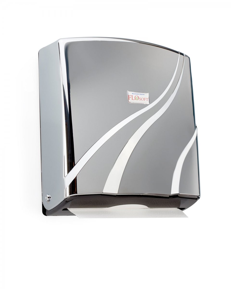 FLORA F090 Z KATLAMALI KAĞIT HAVLULUK KROM 300LÜ 